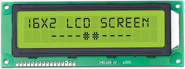 Display 16x2 Green